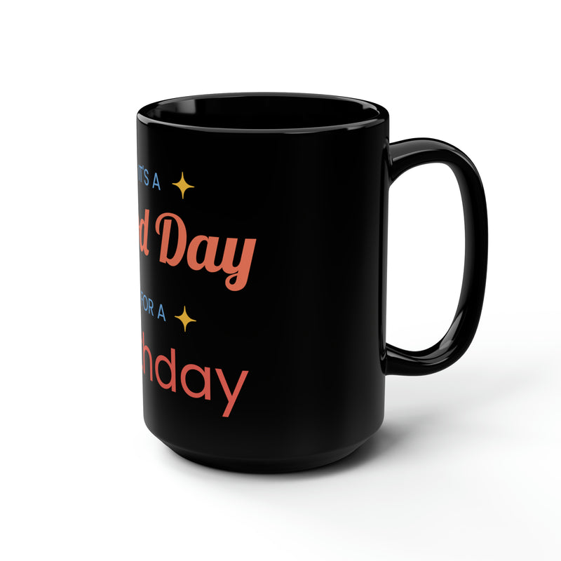 Black Mug, 15oz