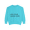 Unisex Garment-Dyed Sweatshirt