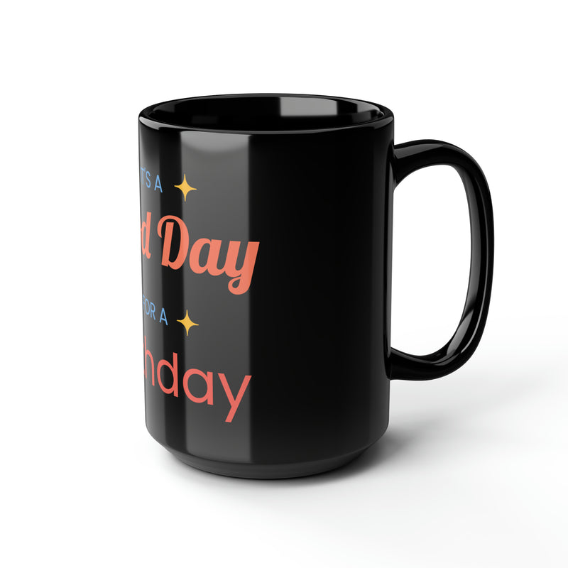 Black Mug, 15oz