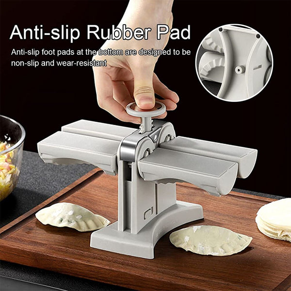 Household Double Head Automatic Dumpling Maker Mold